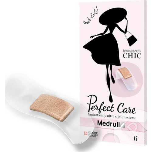 MEDRULL Perfect Care N6 (CH) Αυτοκόλλητα Επιθέματα (Εξαιρετικά λεπτά & Διαφανή) (202111241) 6 τεμάχια 0033633