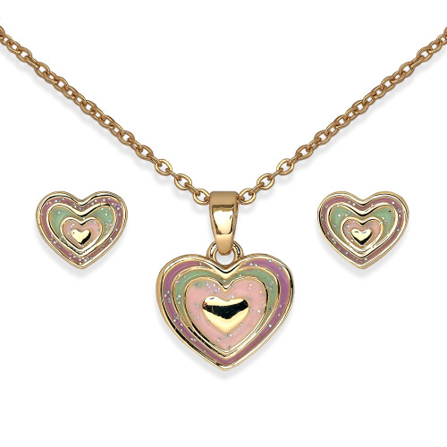 BIOJOUX BJS005 Parure 5 DEEP HEART 0040106