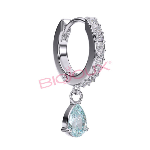 BIOJOUX BJT318 INES  Aqua 24mm ss 0036778