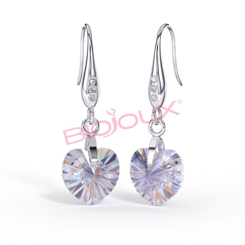 BIOJOUX BJT989 - Swarovski Crystal Heart Dangle 14MM 0028519