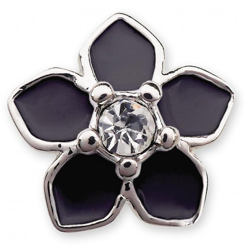 BIOJOUX BJT969 Flower With Crystal and Enamel 8MM 0028496